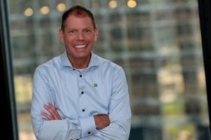 Profile image of Jeff Henderson, executive vice president and CIO of TD Bank Group.